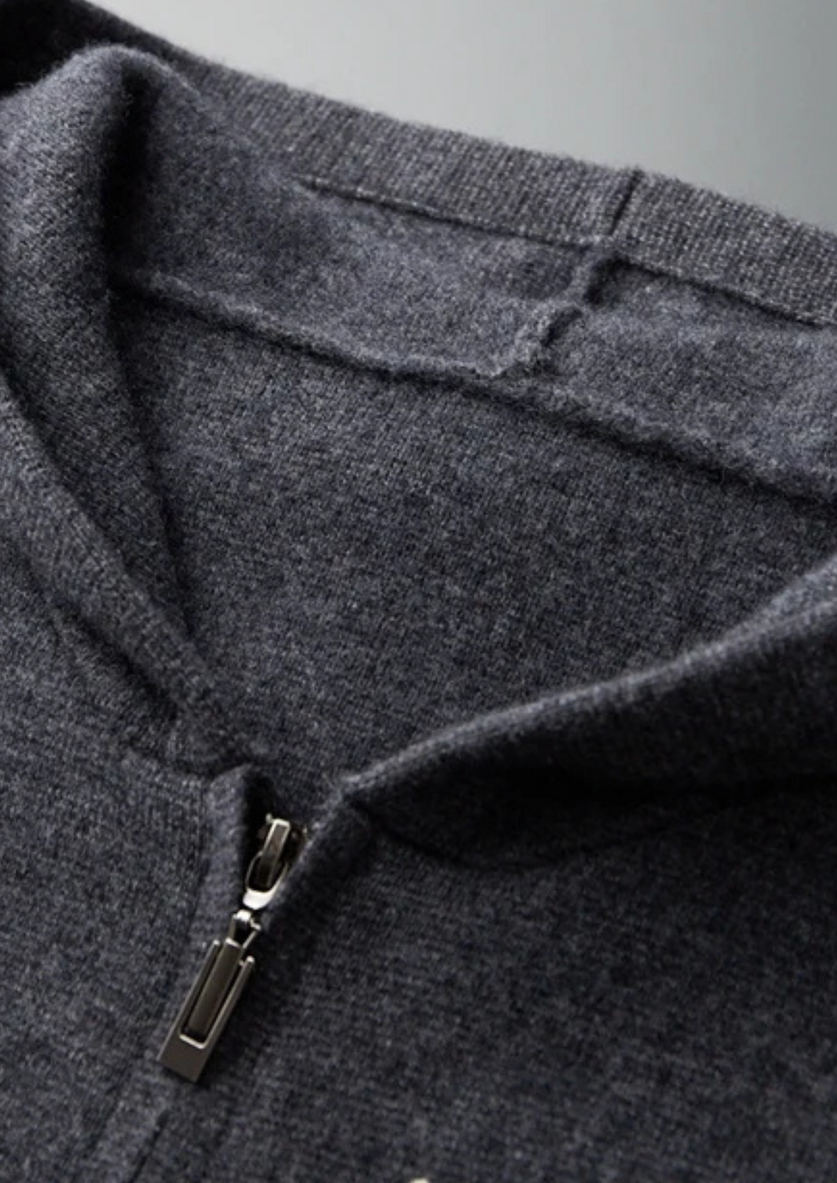 Premium Cashmere Zipper Hoodie | Arventti