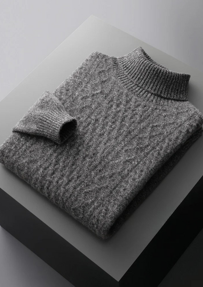Pure Extra-Fine Merino Wool Wintertime Rollneck | Arventti