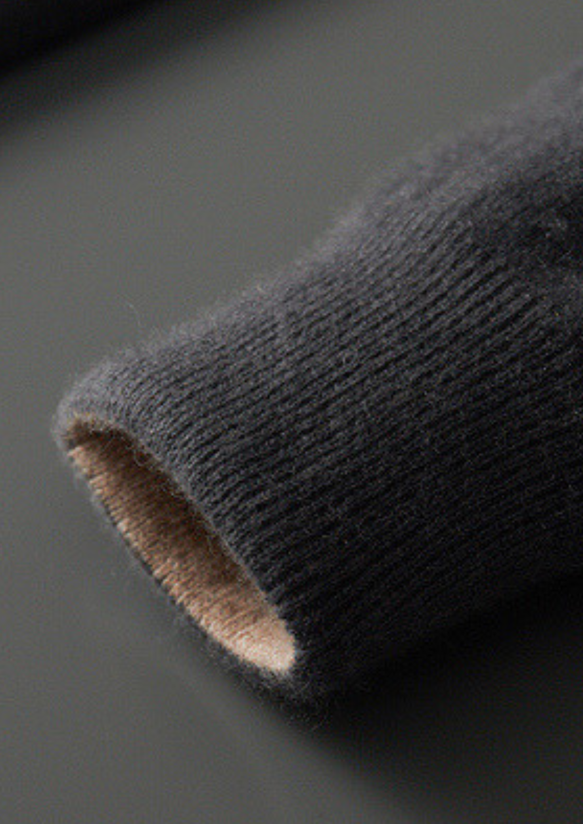 Pure Cashmere Dark Gray Dual Zip Cardigan | Arventti