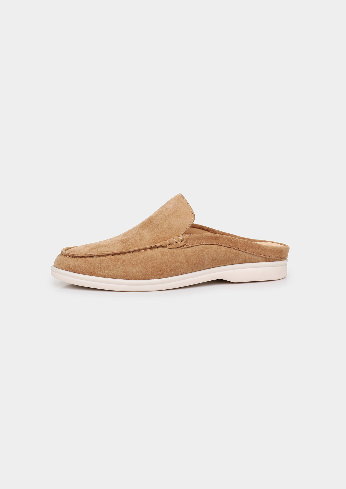 Caramel Marina Suede Slipper | Arventti