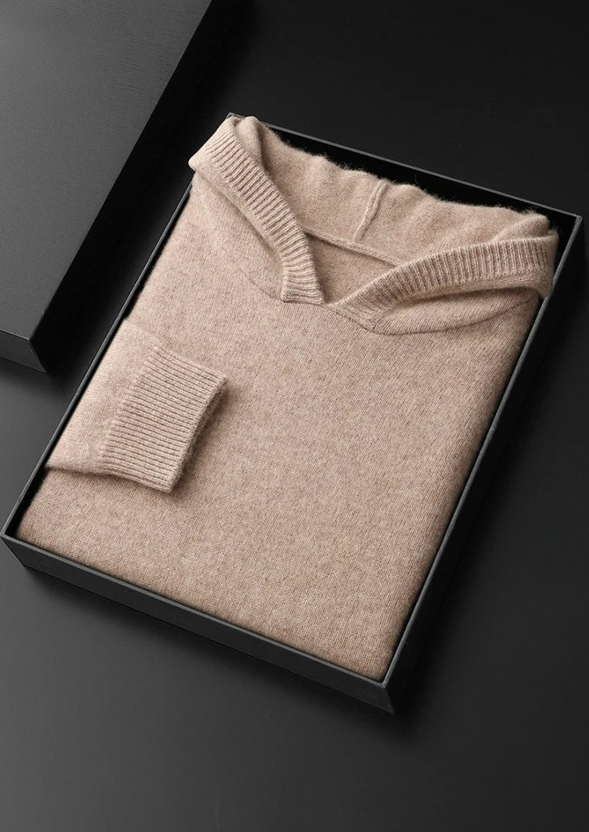 Premium Cashmere Leisure Hoodie | Arventti