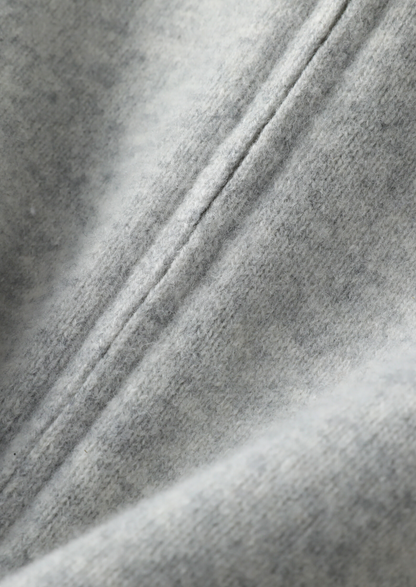 Pure Extra-Fine Merino Wool Light Gray Luzzo Set | Arventti