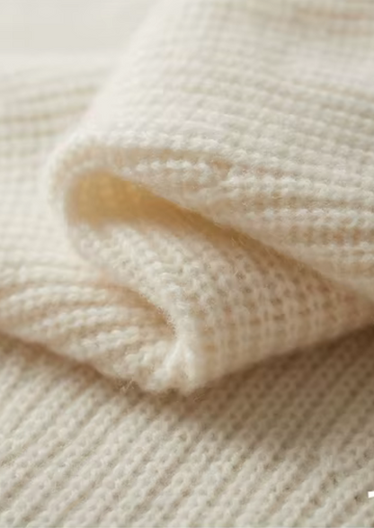 Pure Extra-Fine Merino Wool Ribbed Half-Zip | Arventti