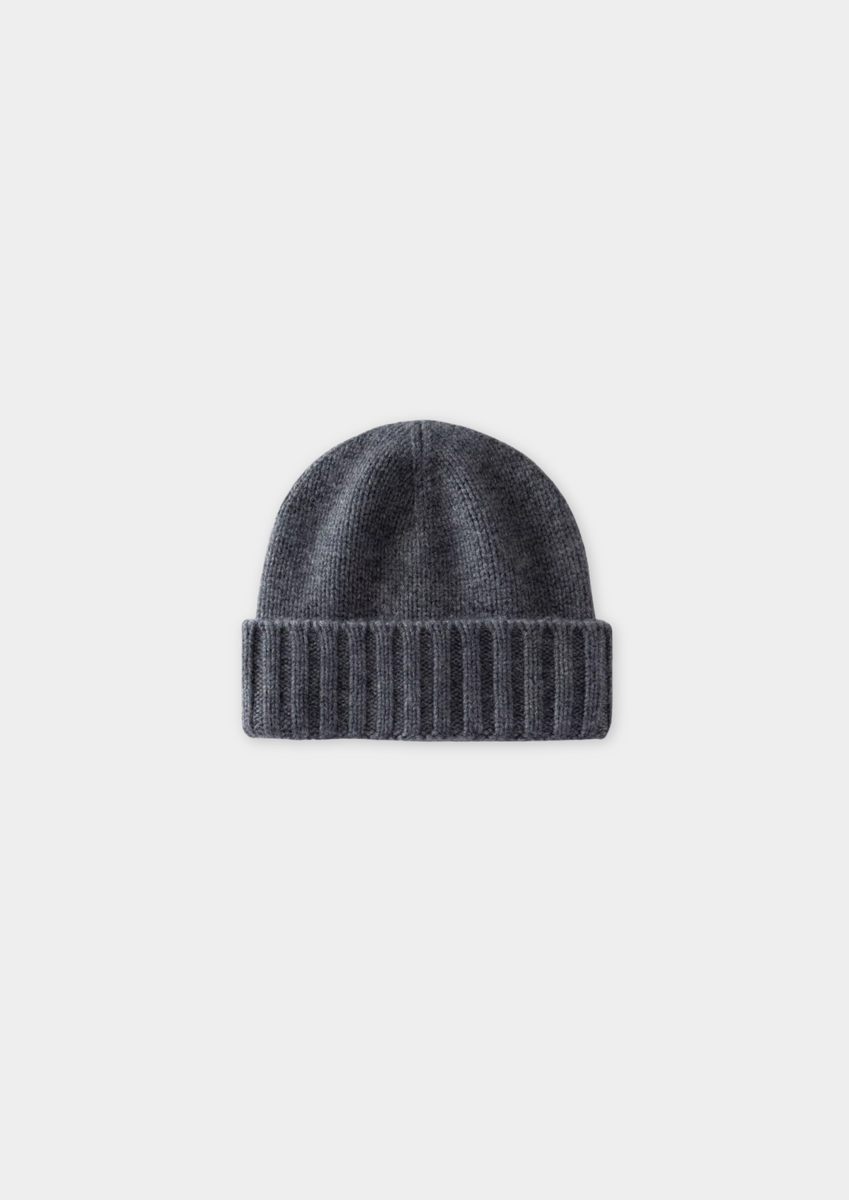 Dark Gray Cashmere Wintertime Beanie | Arventti