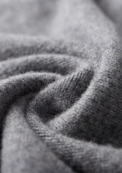 Pure Extra-Fine Merino Wool Two-Tone Zip Cardigan | Arventti