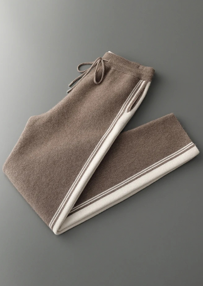 Pure Extra-Fine Merino Wool Dark Mocha Damien Set | Arventti