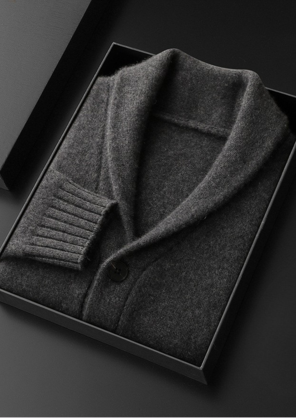 Pure Cashmere Shawl Collar Cardigan | Arventti