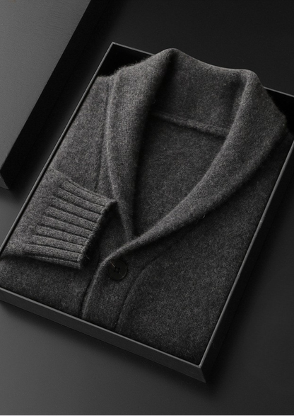 Pure Cashmere Shawl Collar Cardigan | Arventti