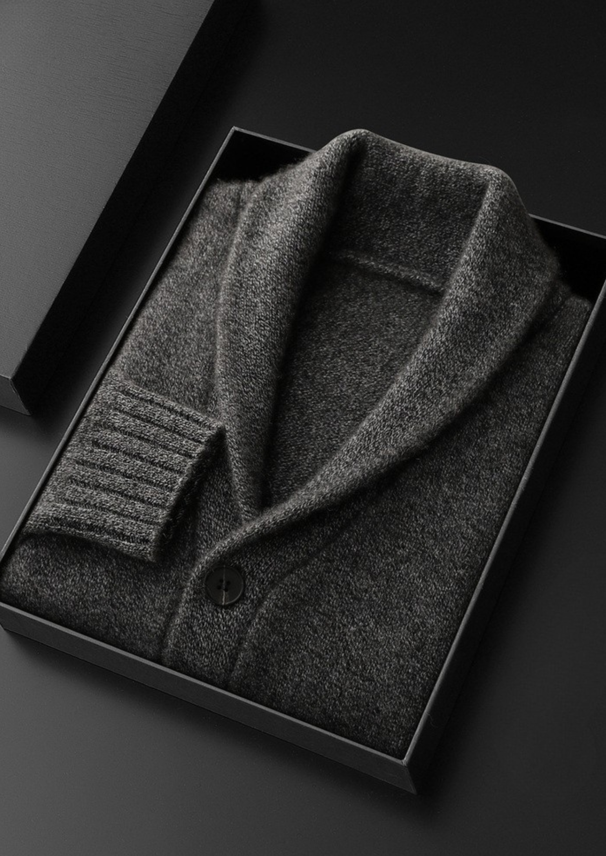 Pure Cashmere Shawl Collar Cardigan | Arventti