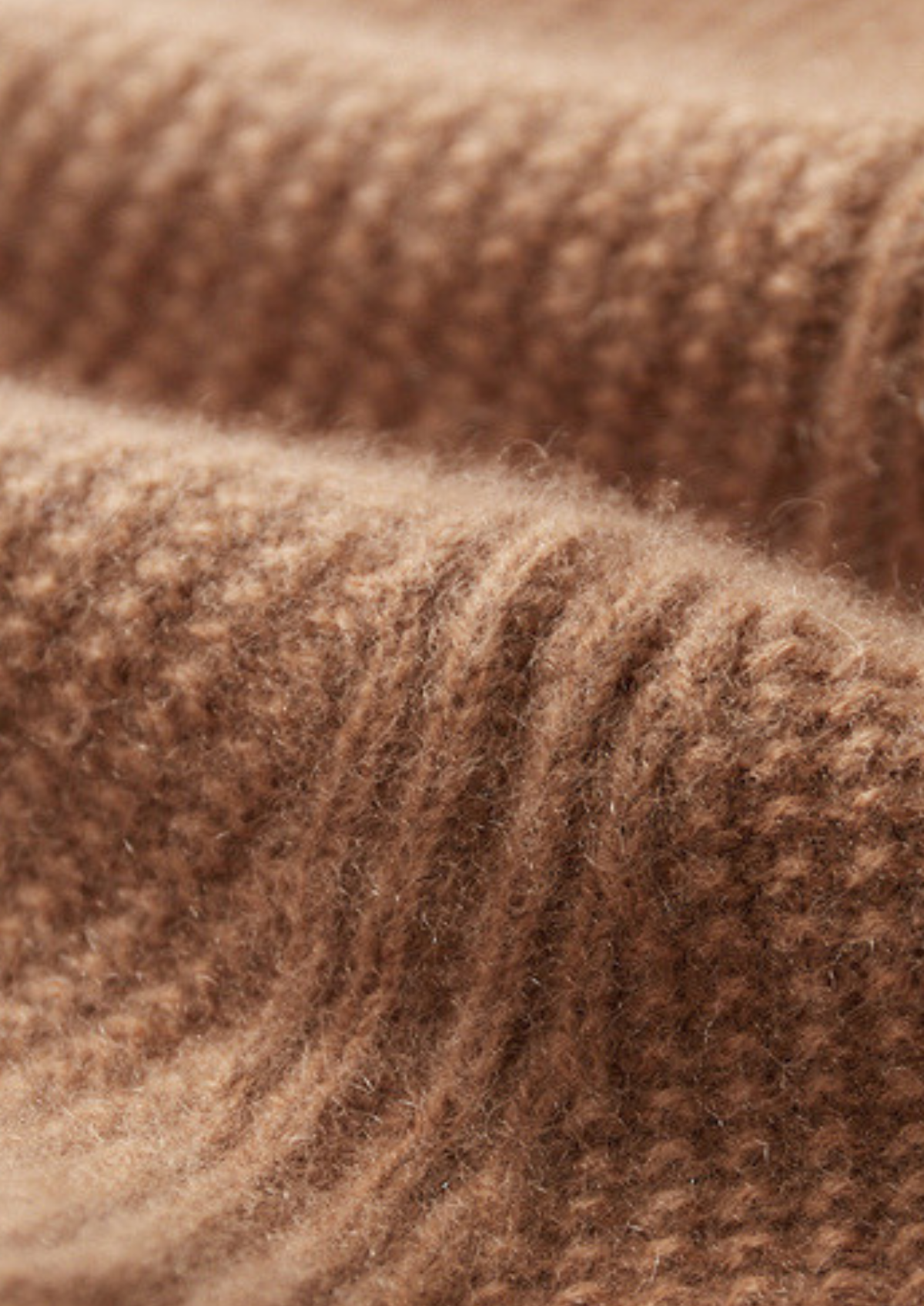 Pure Cashmere Mustard Ribbed Zip Cardigan | Arventti