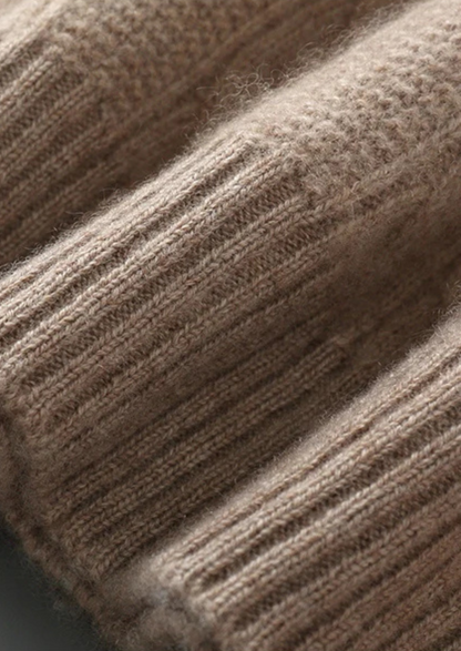 Pure Extra-Fine Merino Wool Cable Crewneck | Arventti
