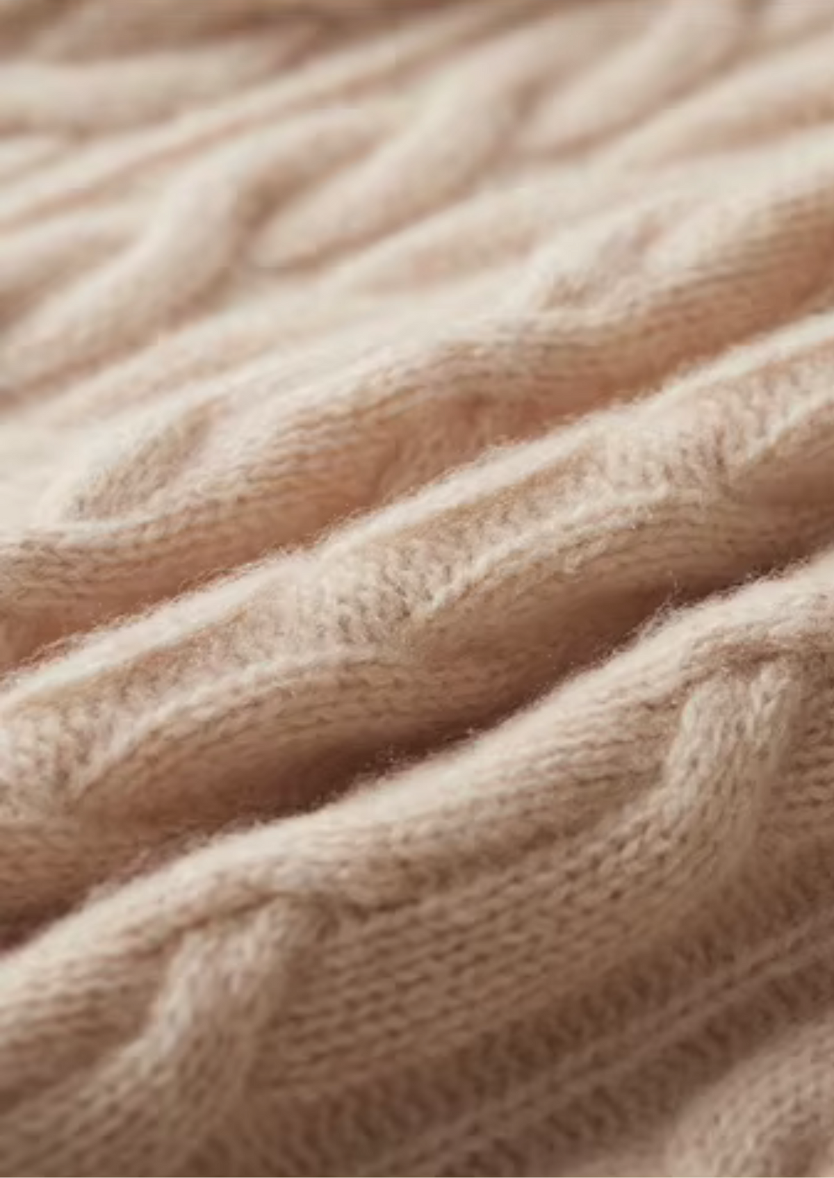 Pure Extra-Fine Merino Wool Cable Knit Crewneck | Arventti