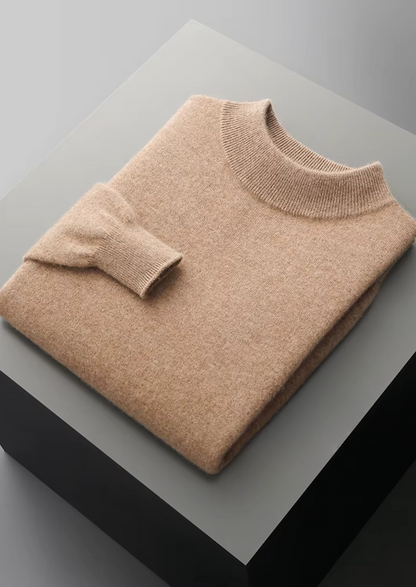 Pure Extra-Fine Merino Wool Classic Mockneck | Arventti