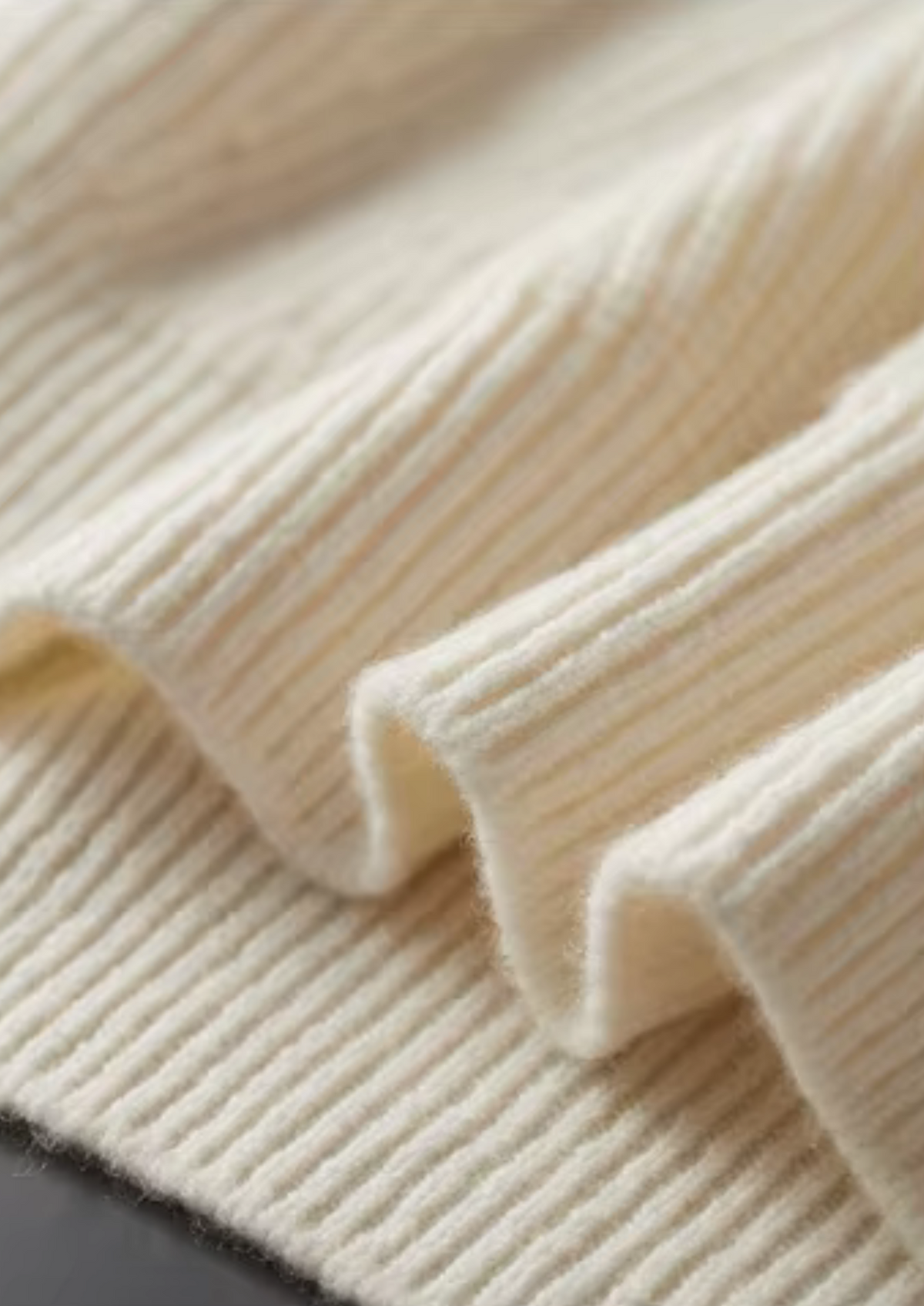 Pure Extra-Fine Merino Wool Ribbed Half-Zip | Arventti