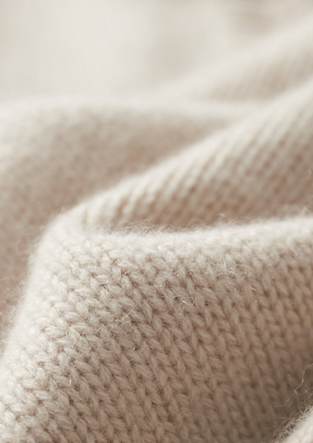 Pure Cashmere Off White Half Zip Sweater | Arventti