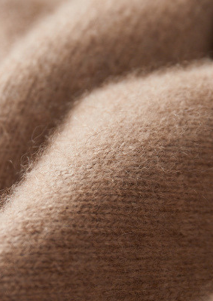 Pure Cashmere Beige Essential Crewneck | Arventti