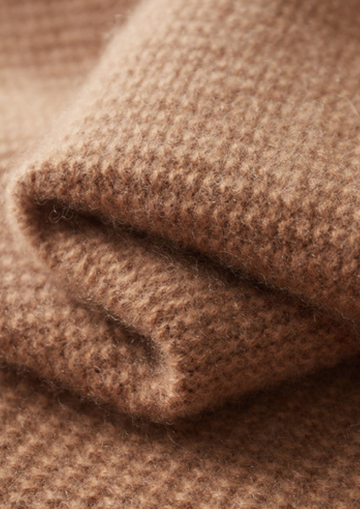 Pure Cashmere Mustard Ribbed Zip Cardigan | Arventti