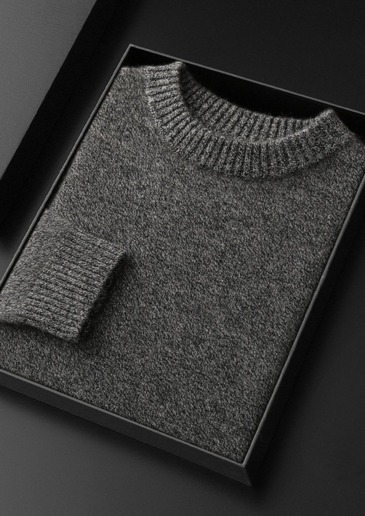 Pure Cashmere Gray Essential Crewneck | Arventti