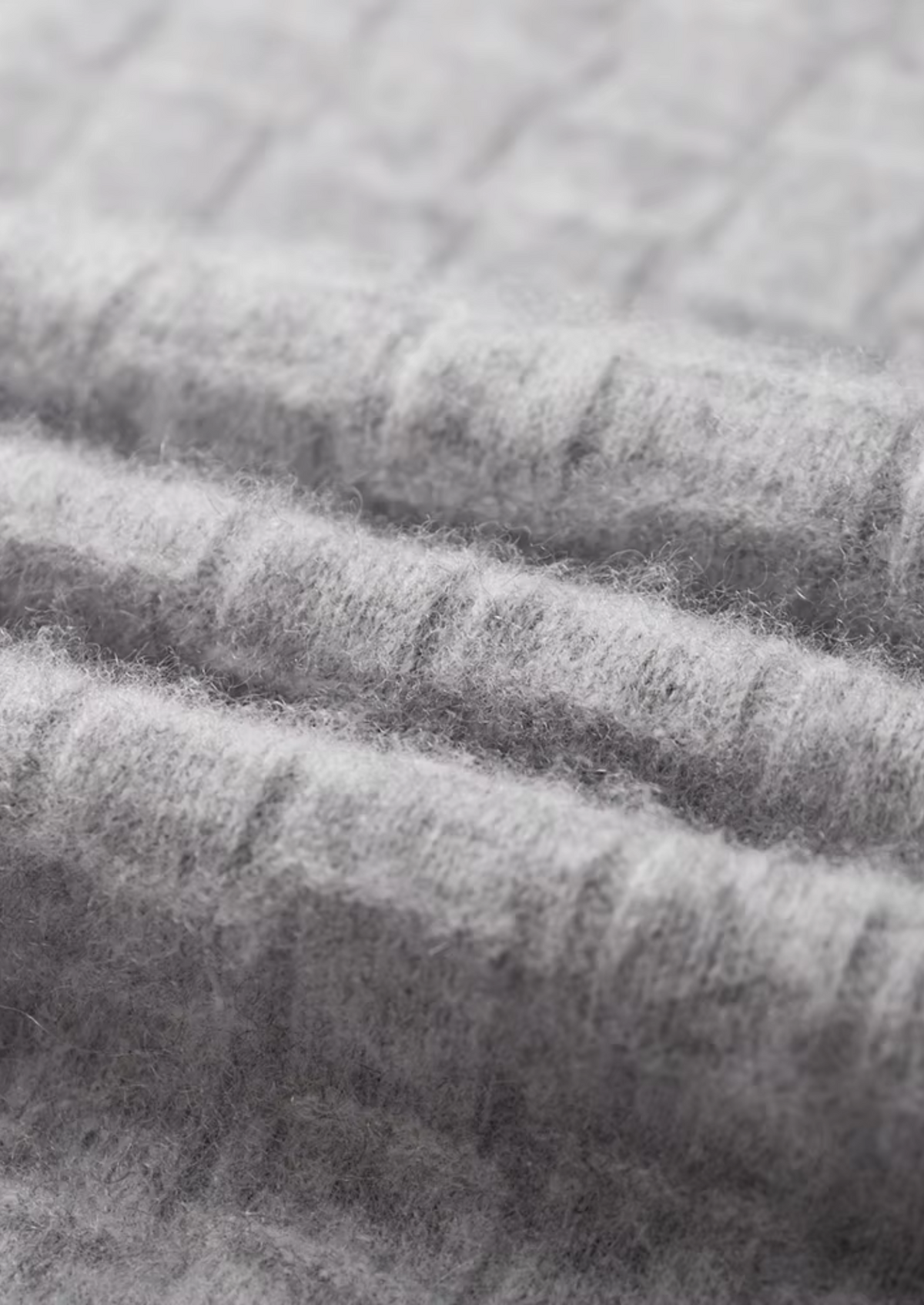 Pure Extra-Fine Merino Wool Textured Mockneck | Arventti