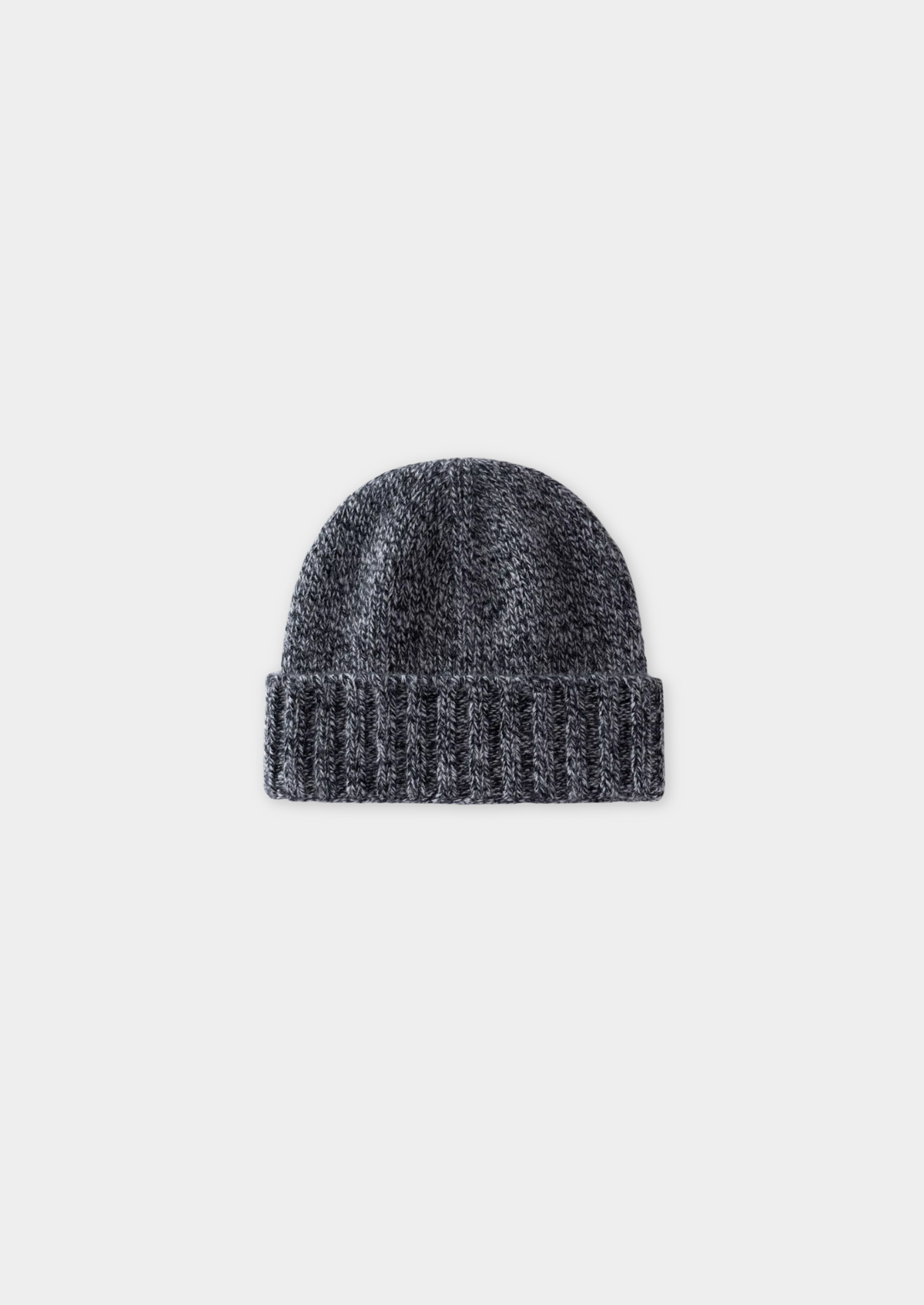 Charcoal Heather Cashmere Wintertime Beanie | Arventti