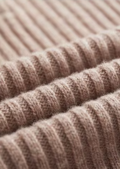 Pure Extra-Fine Merino Wool Ribbed Henley Sweater | Arventti