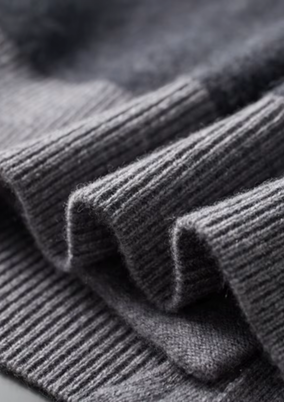 Premium Cashmere Dark Gray Torino Leisure Set | Arventti