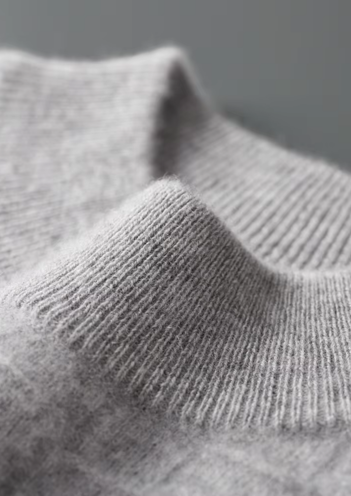 Pure Extra-Fine Merino Wool Textured Mockneck | Arventti