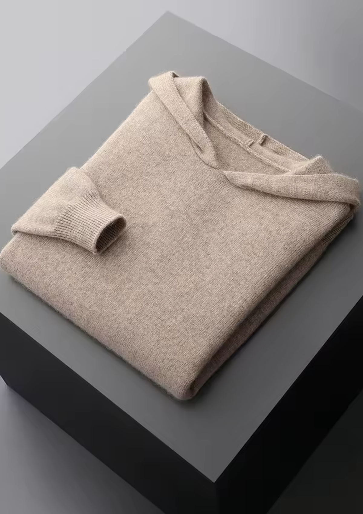 Premium Cashmere Essential Hoodie | Arventti