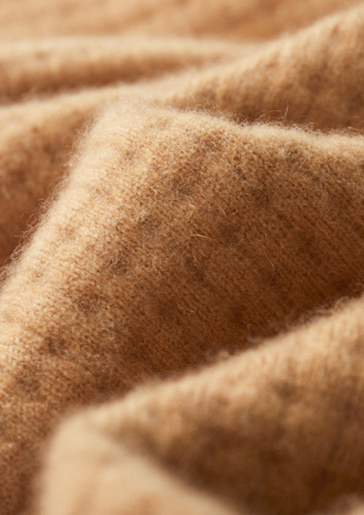 Pure Cashmere Caramel Textured Button Cardigan | Arventti