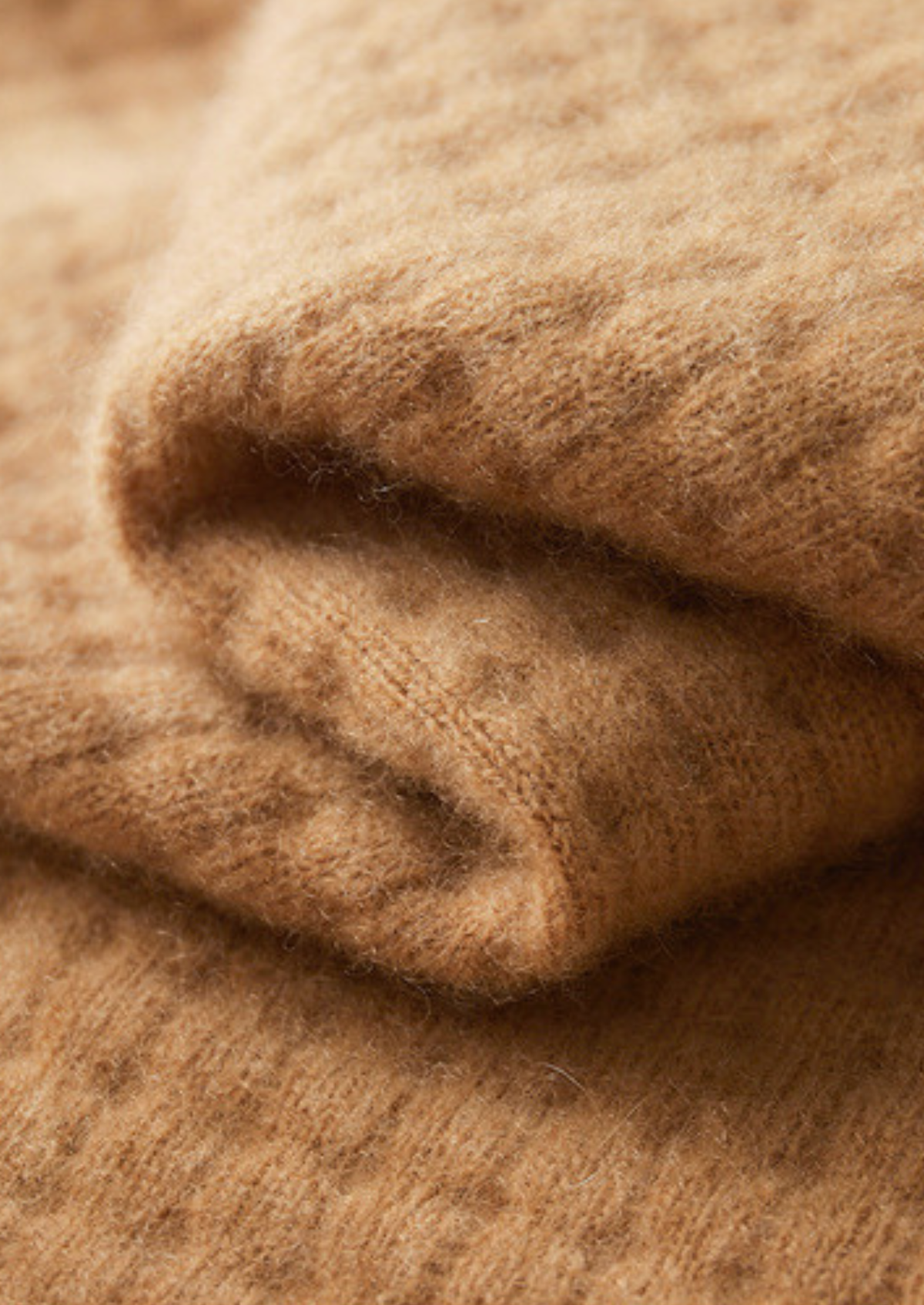 Pure Cashmere Caramel Textured Button Cardigan | Arventti