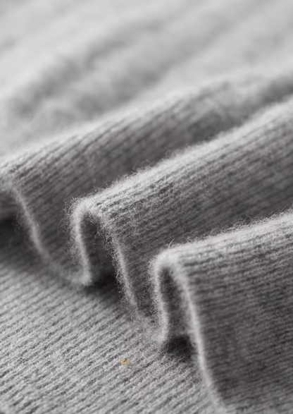 Pure Extra-Fine Merino Wool Textured Mockneck | Arventti