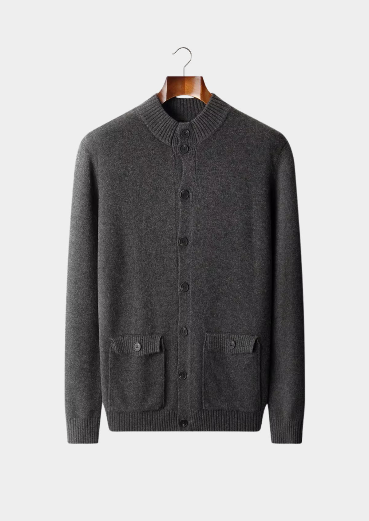 Pure Extra-Fine Merino Wool Button Cardigan | Arventti