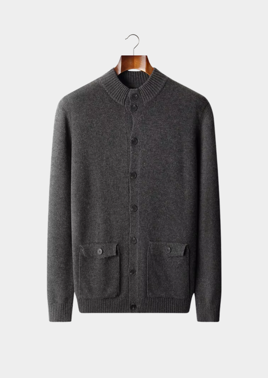 Pure Extra-Fine Merino Wool Button Cardigan | Arventti