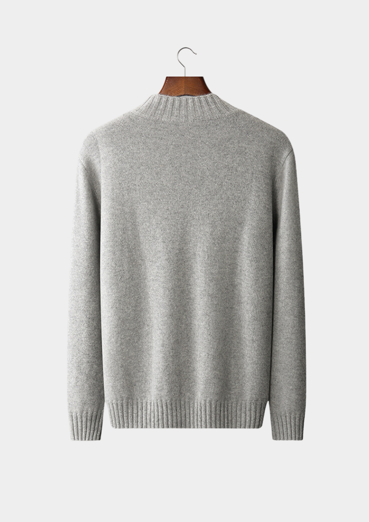 Pure Cashmere Mockneck Sweater | Arventti