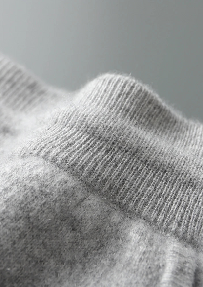Premium Cashmere Light Gray Alain Leisure Set | Arventti
