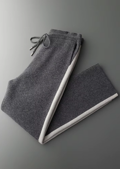 Pure Extra-Fine Merino Wool Wide Leisure Trousers | Arventti