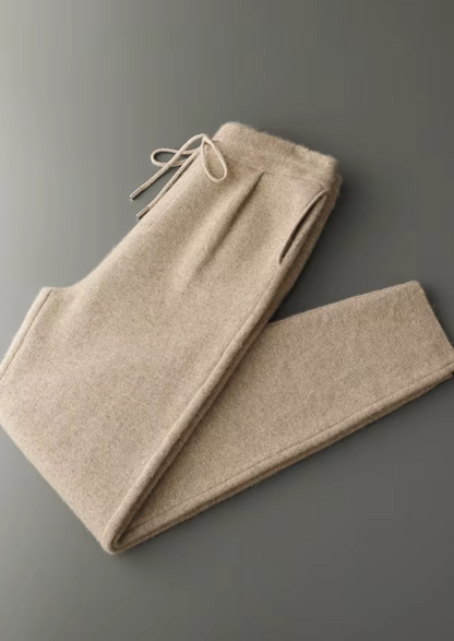 Premium Cashmere Pleated Trousers | Arventti