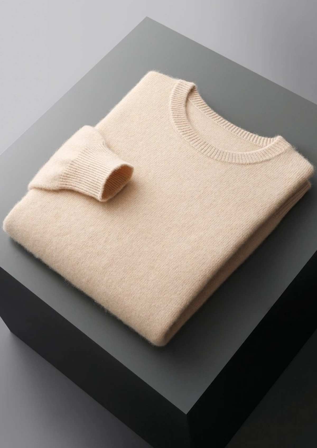 Pure Extra-Fine Merino Wool Classic Crewneck | Arventti