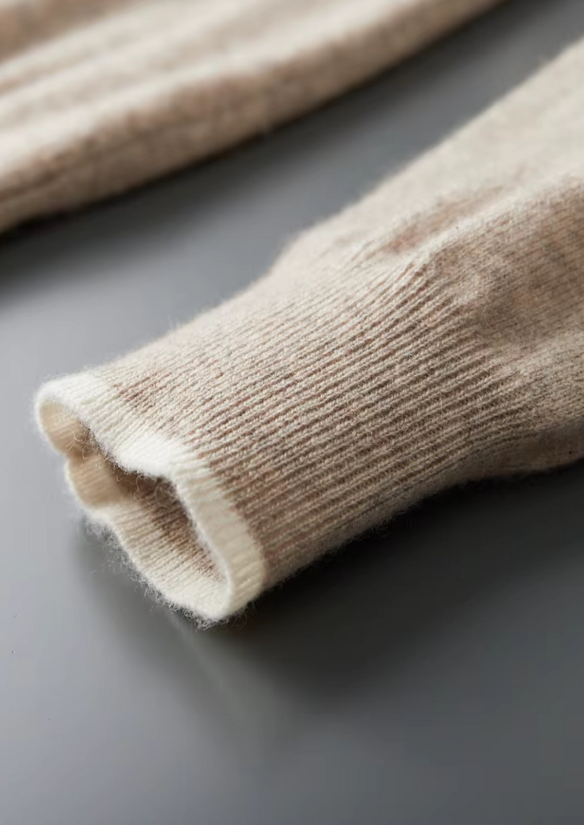Premium Cashmere Two Tone Button Polo | Arventti