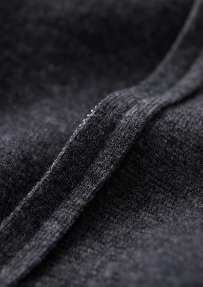 Premium Cashmere Zipper Hoodie | Arventti