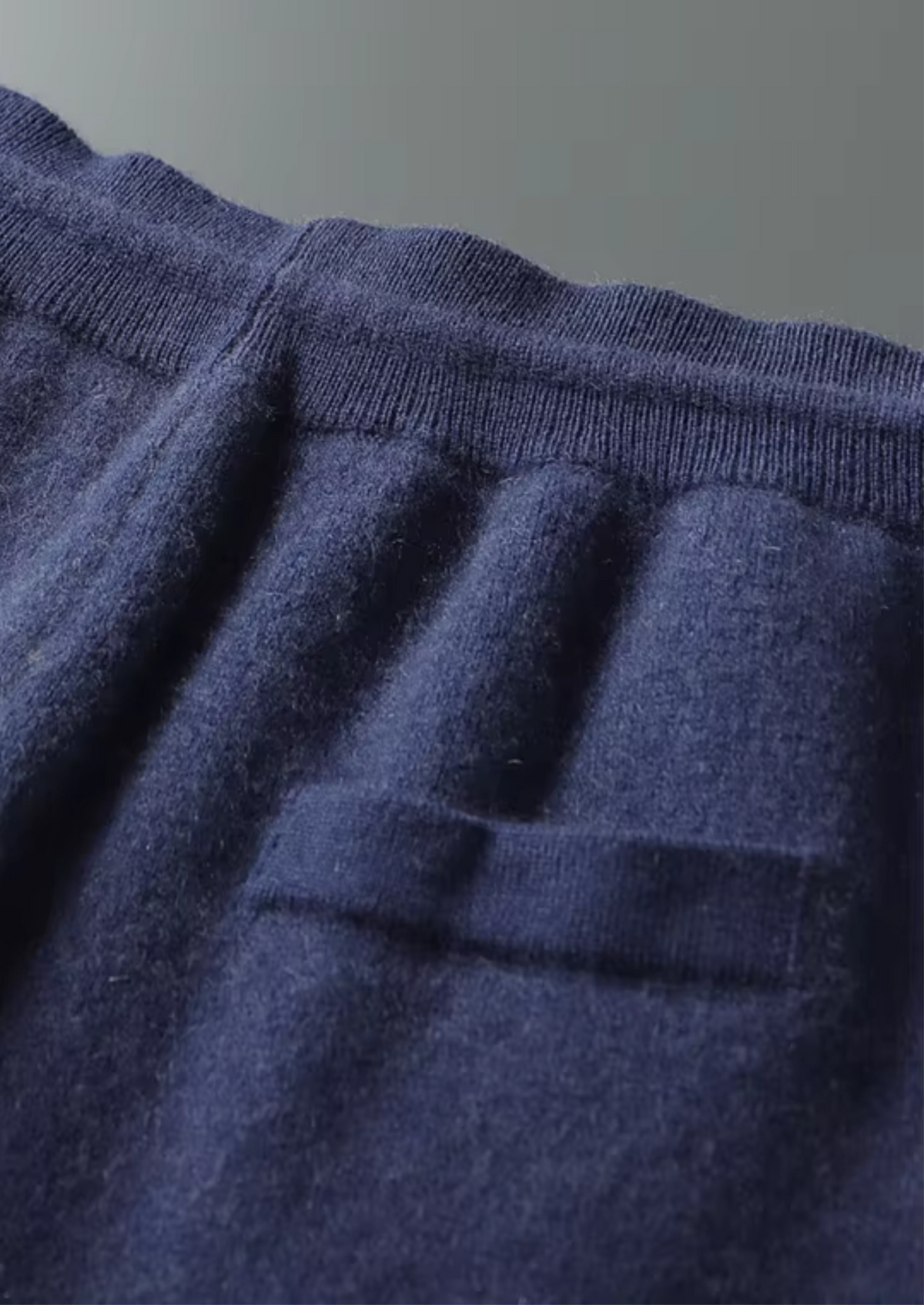 Premium Cashmere Navy Blue Milano Leisure Set | Arventti
