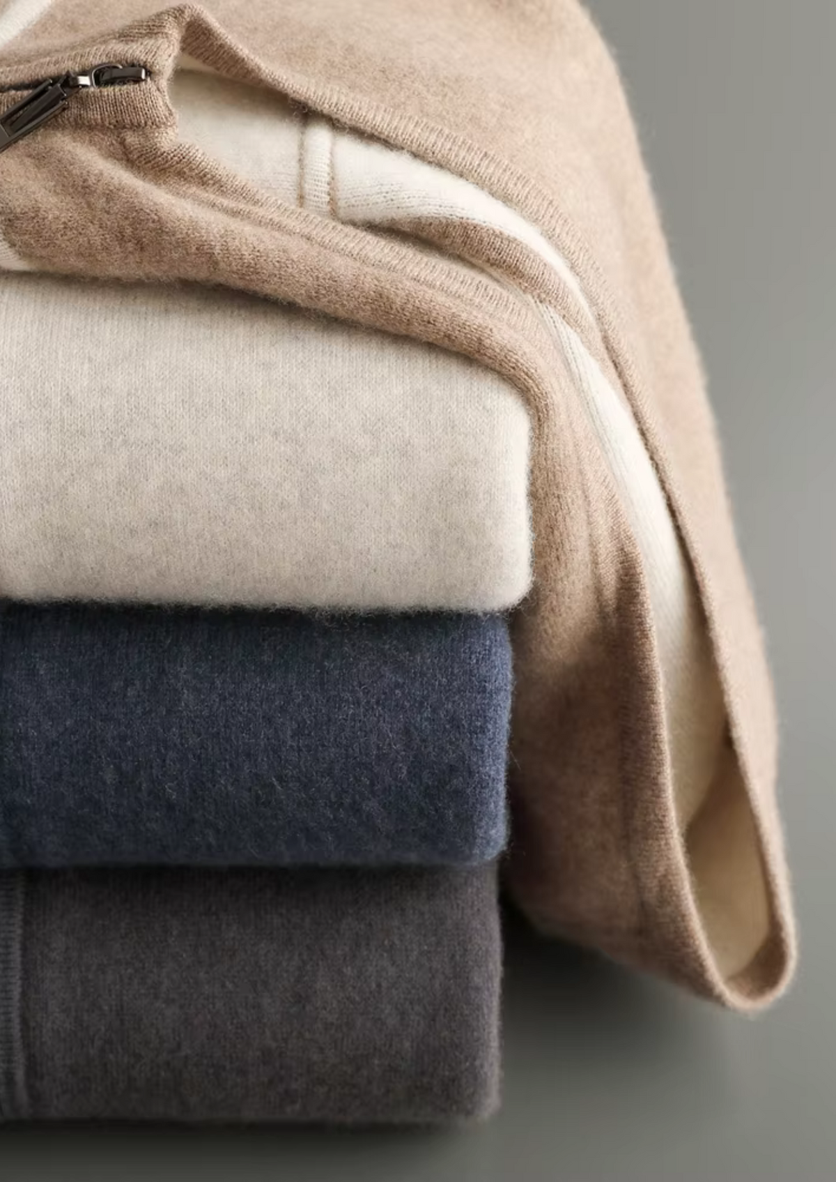 Premium Cashmere Navy Blue Milano Leisure Set | Arventti