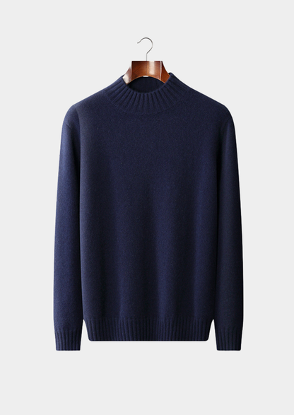 Pure Cashmere Mockneck Sweater | Arventti
