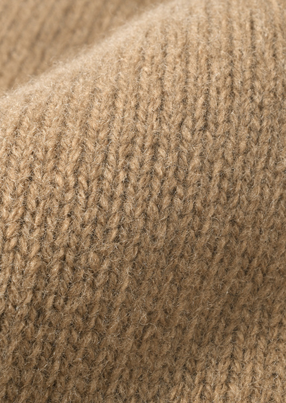 Caramel Merino Wool Wintertime Beanie | Arventti