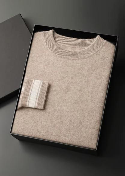 Premium Cashmere Sand Vienna Leisure Set | Arventti