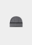 Dark Gray Merino Wool Wintertime Beanie