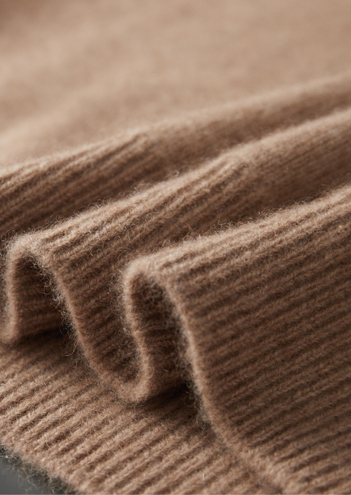 Pure Cashmere Beige Button Sweater | Arventti