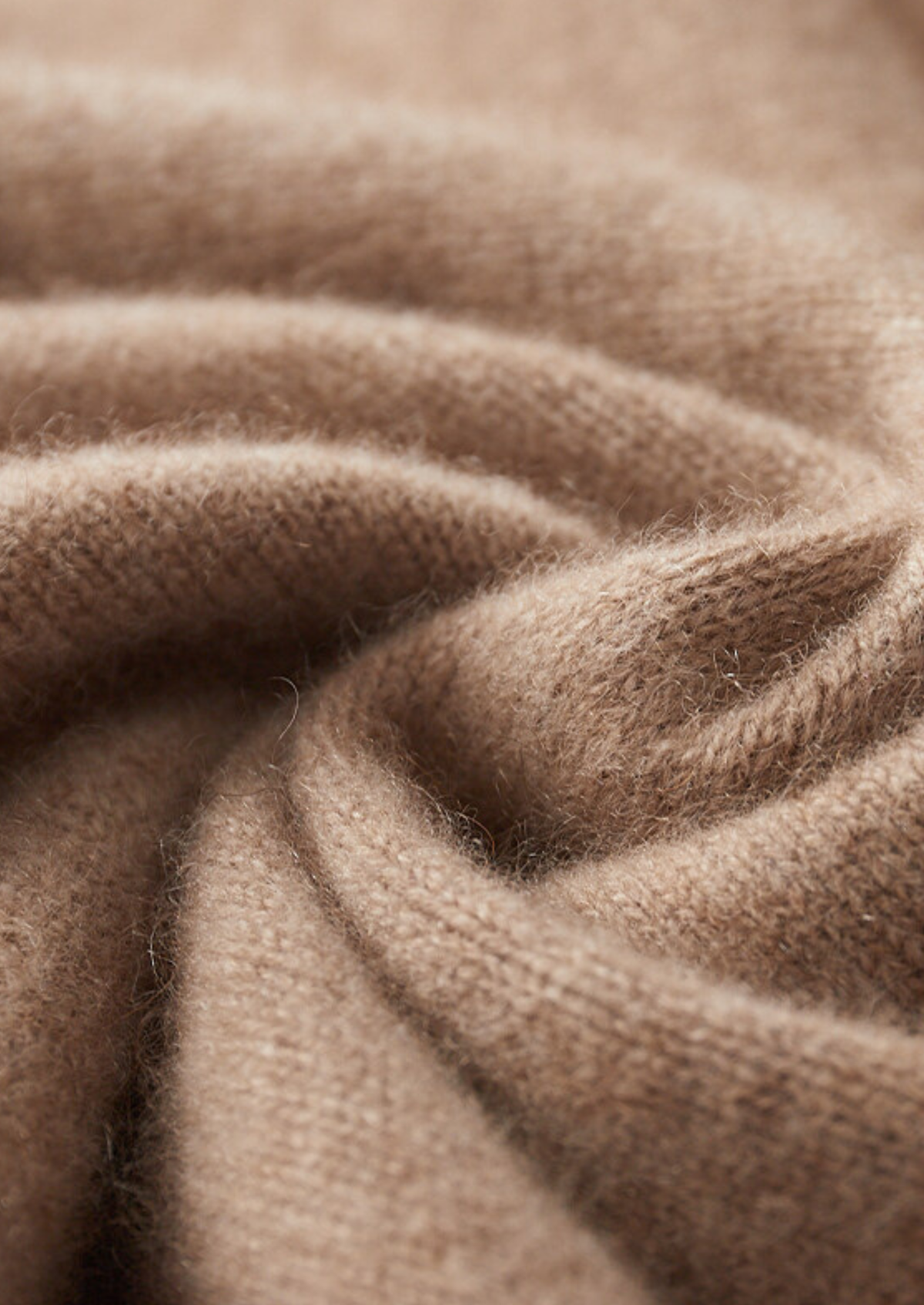 Pure Cashmere Beige Button Sweater | Arventti