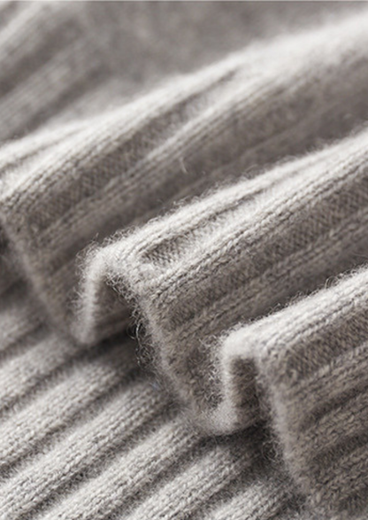 Pure Cashmere Mockneck Sweater | Arventti
