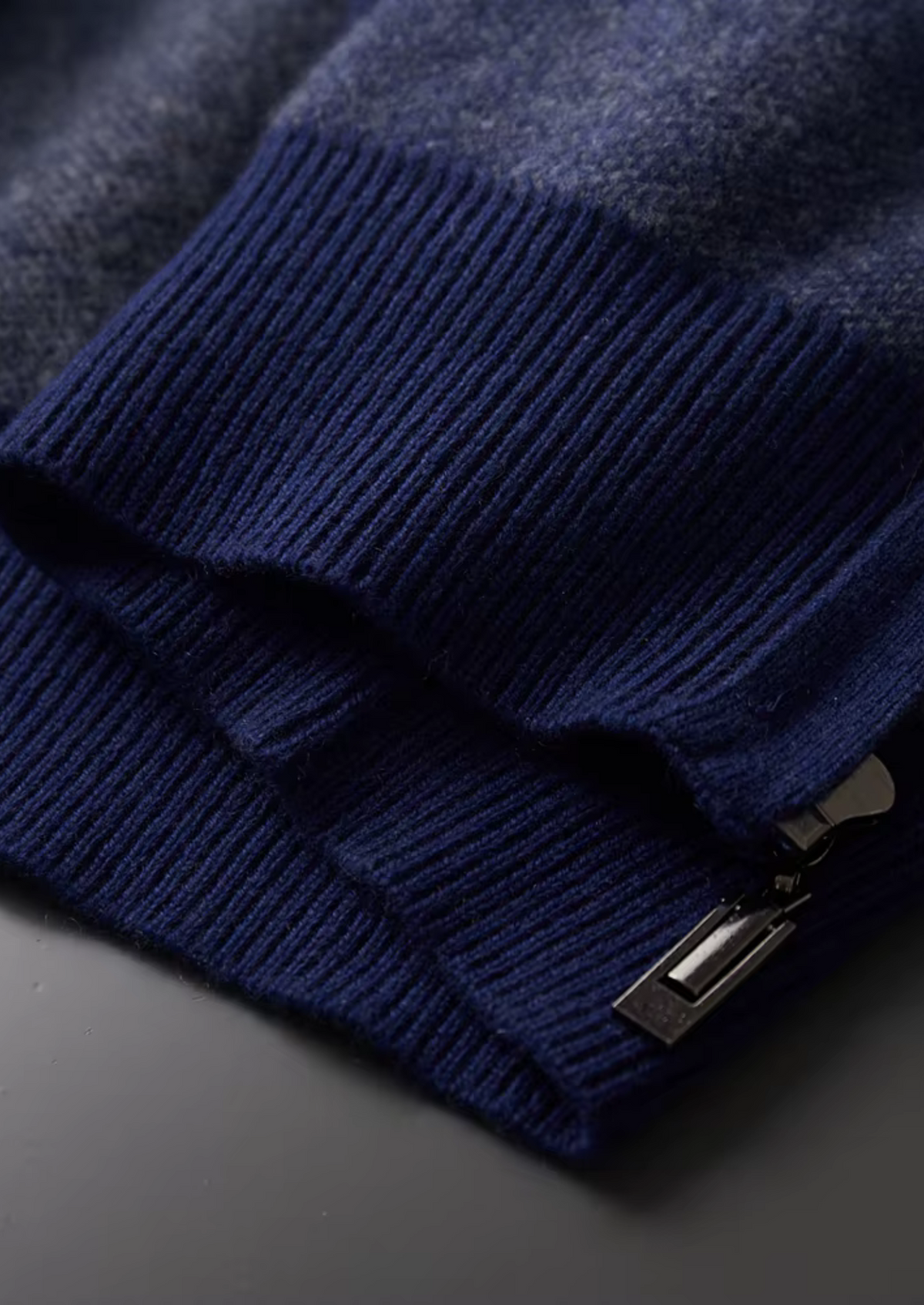 Premium Cashmere Navy Blue Torino Leisure Set | Arventti